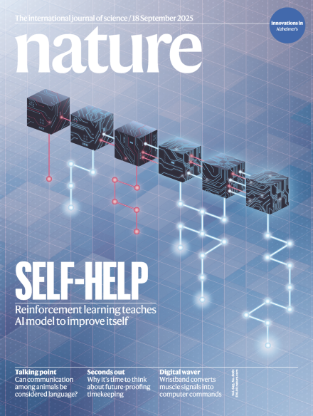 Nature Volume 645 Issue 8081 封面